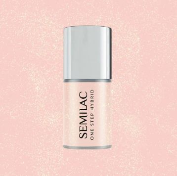 S258 Glitter Peach 5 ml ONE STEP HYBRID