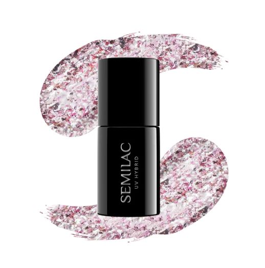 Semilac 293 Rose Gold Shimmer UV Gel Polish 7ml
