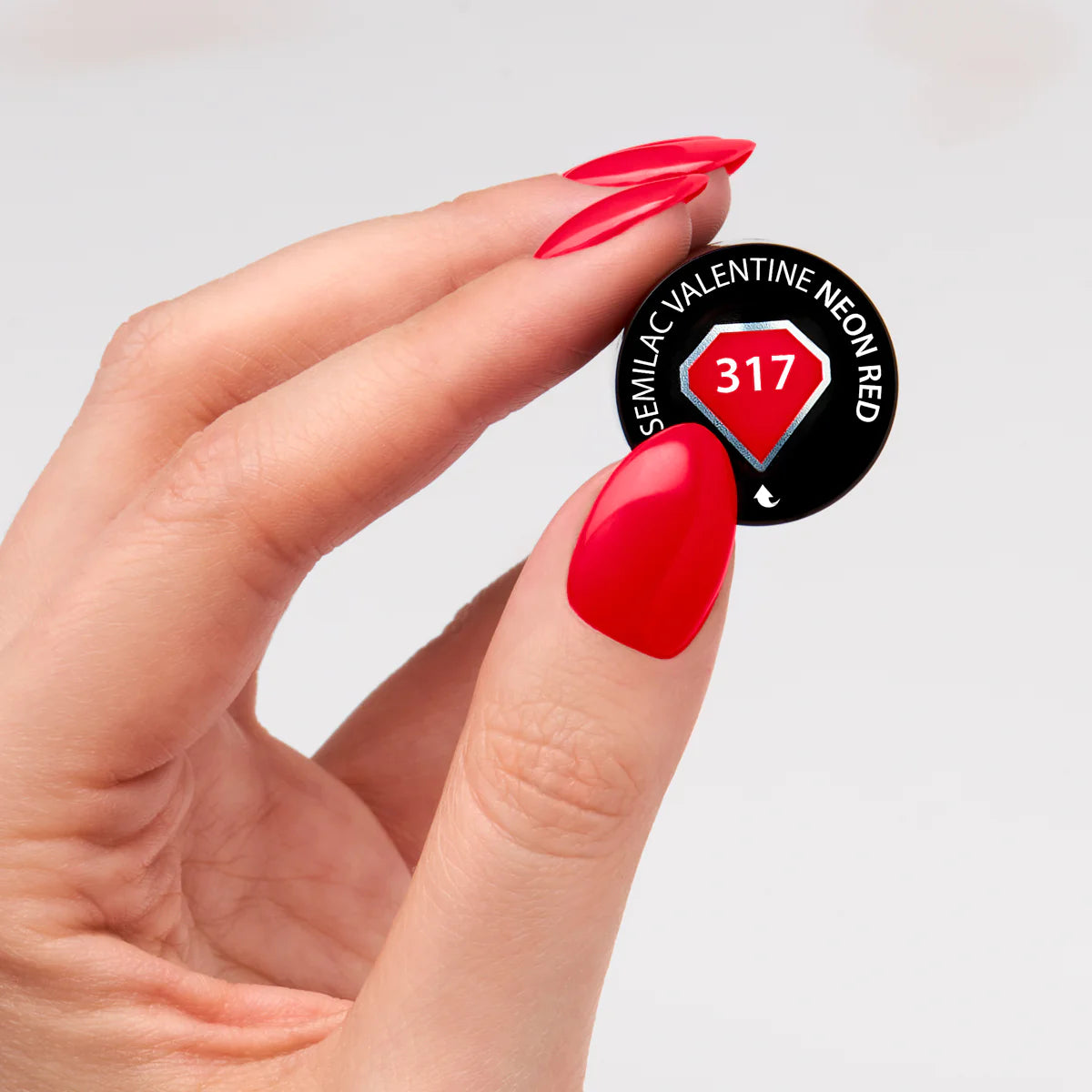 317 Neon Red UV Gel 7ml