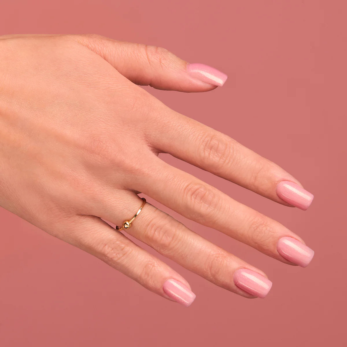 Semilac 376 Shimmer Stone Pink Diamond HEMA Free UV Gel Polish