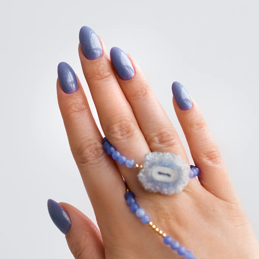 379 Shimmer Stone Saphire HEMA Free UV Gel Polish 7ml