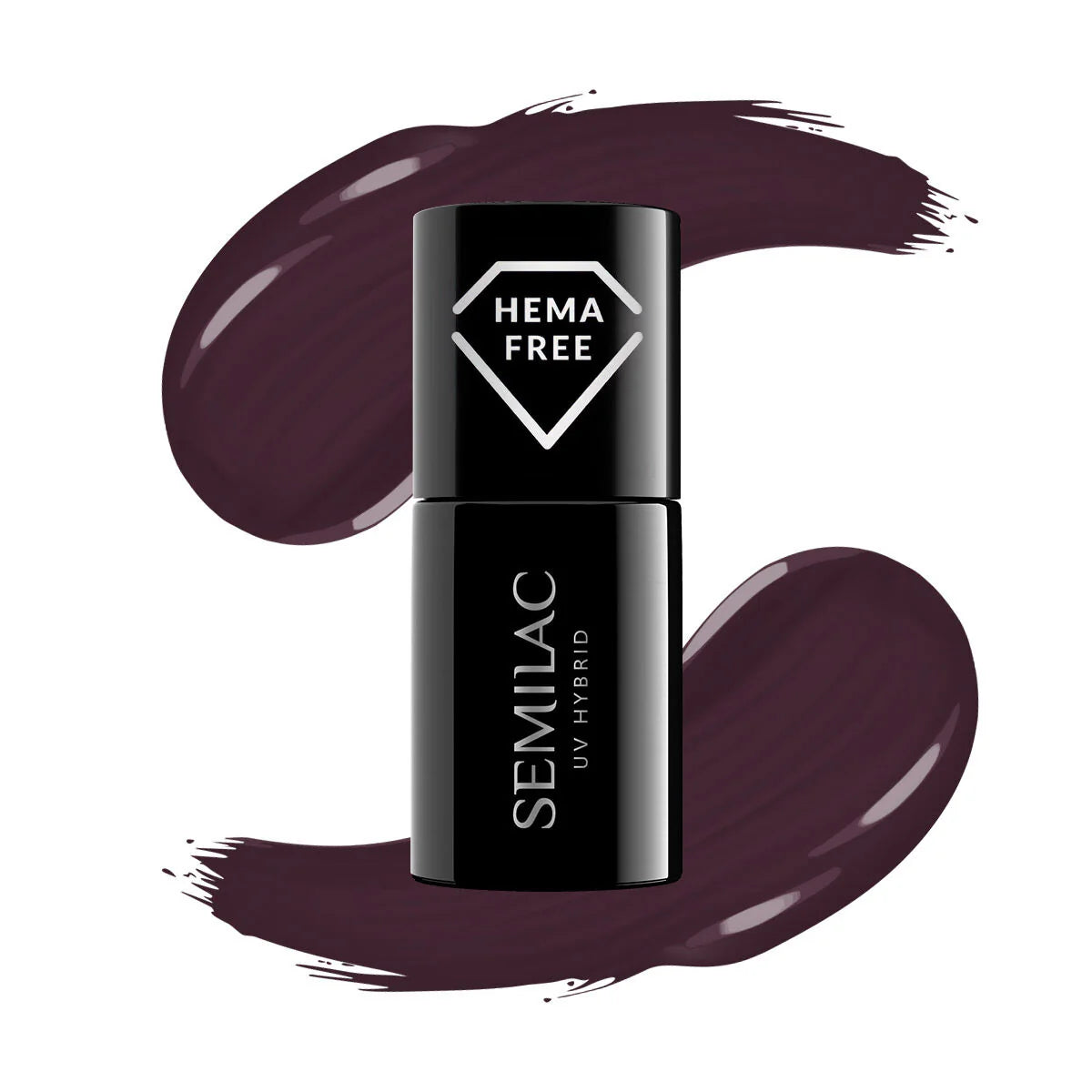 Semilac 412 Earth Brown HEMA Free UV Gel Polish