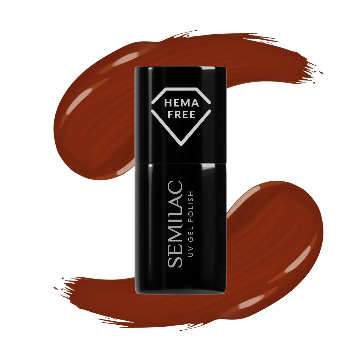 Semilac 418 Red Hot Beach HEMA Free UV Gel Polish