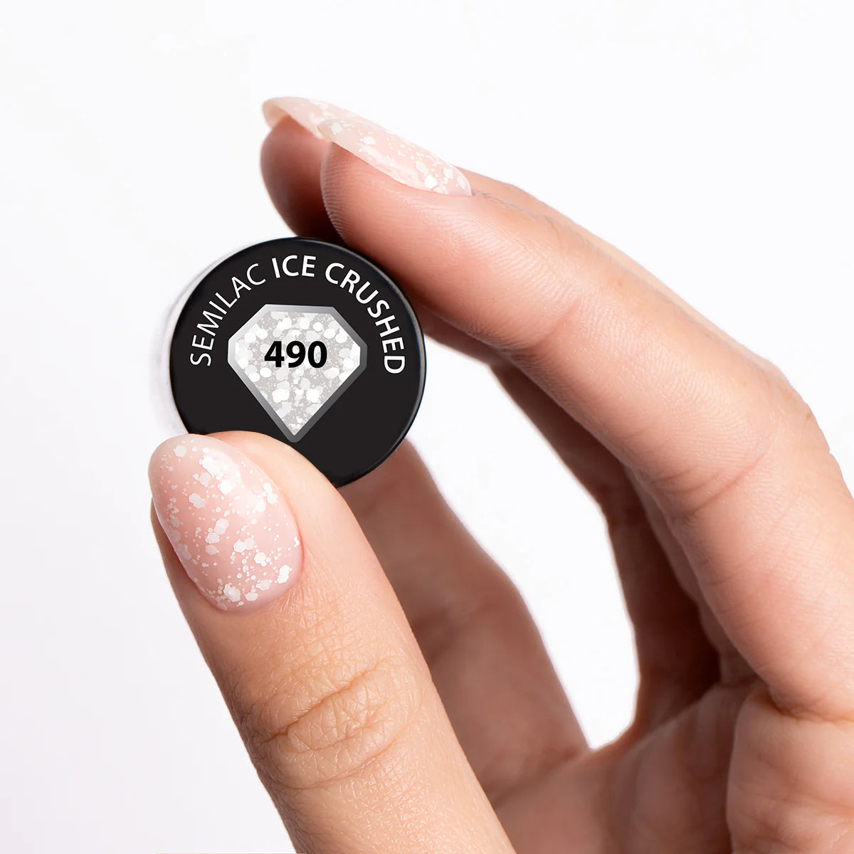 Semilac 490 Ice Crushed UV Gel Polish 7ml