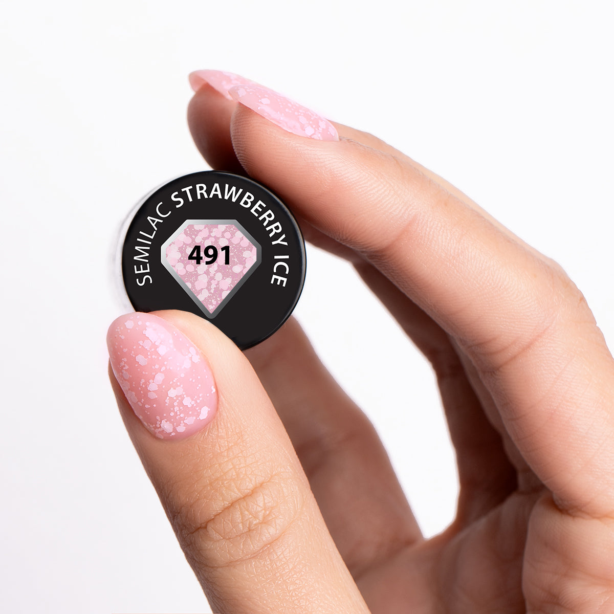 Semilac 491 Strawberry Ice UV Gel Polish 7ml