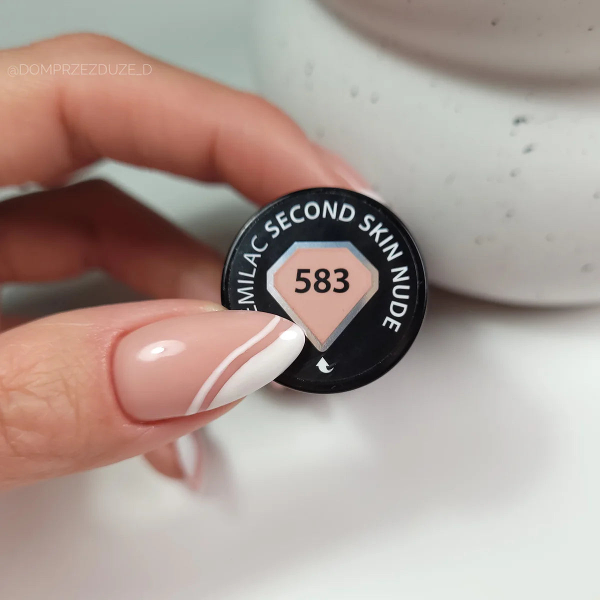 Semilac 583 Second Skin Nude UV Gel Polish 7ml