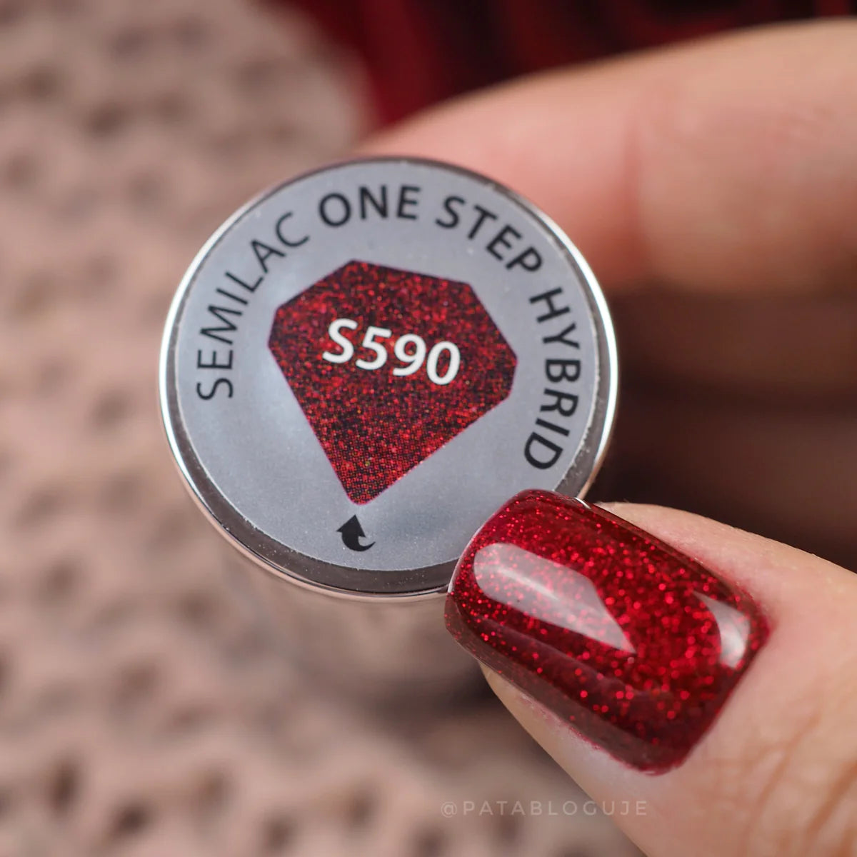 S590 Glitter Red 5m ONE STEP HYBRID