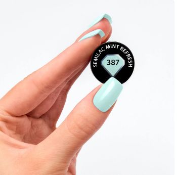 Semilac 387 Mint Refresh UV Gel Polish 7ml