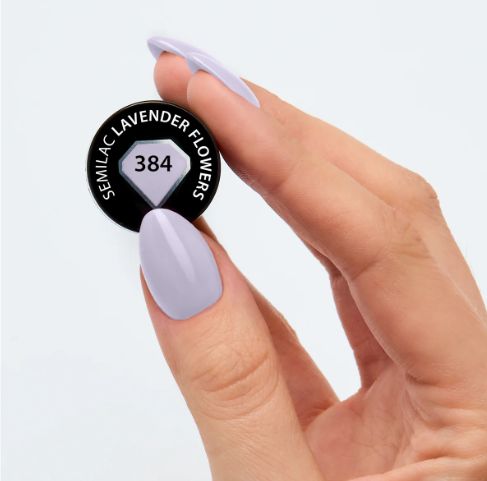 Semilac 384 Lavender Flowers UV Gel Polish 7ml