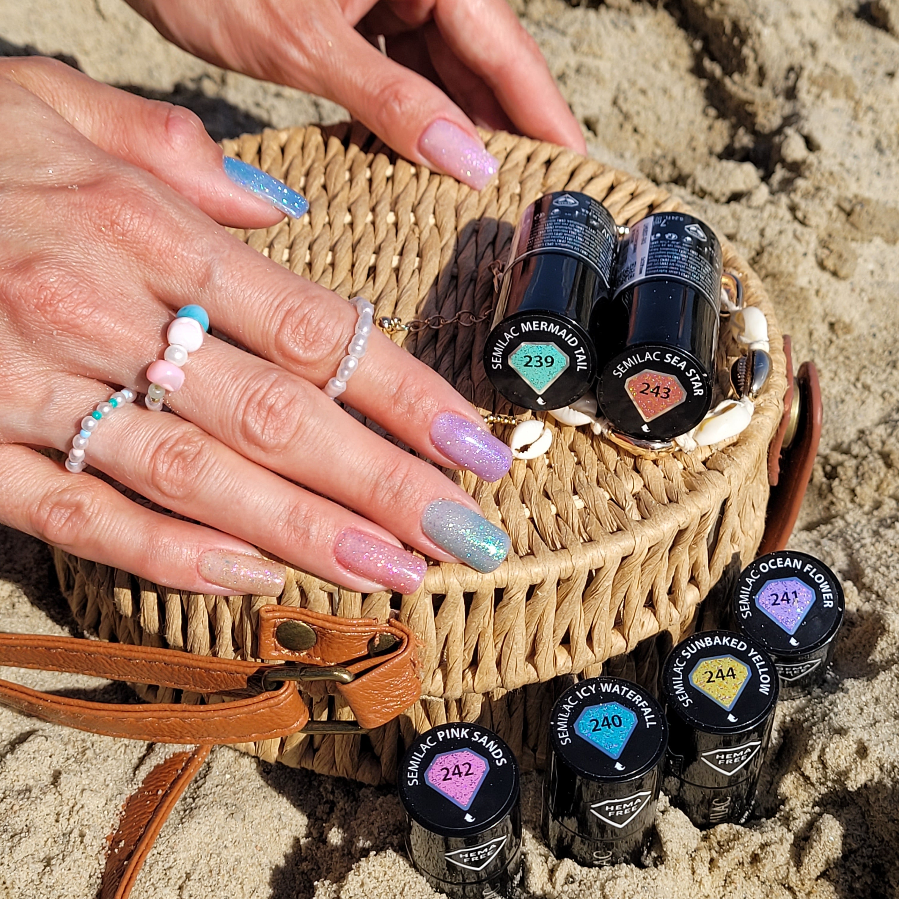 Semilac 243 Sea Star HEMA Free UV Gel Polish 7ml