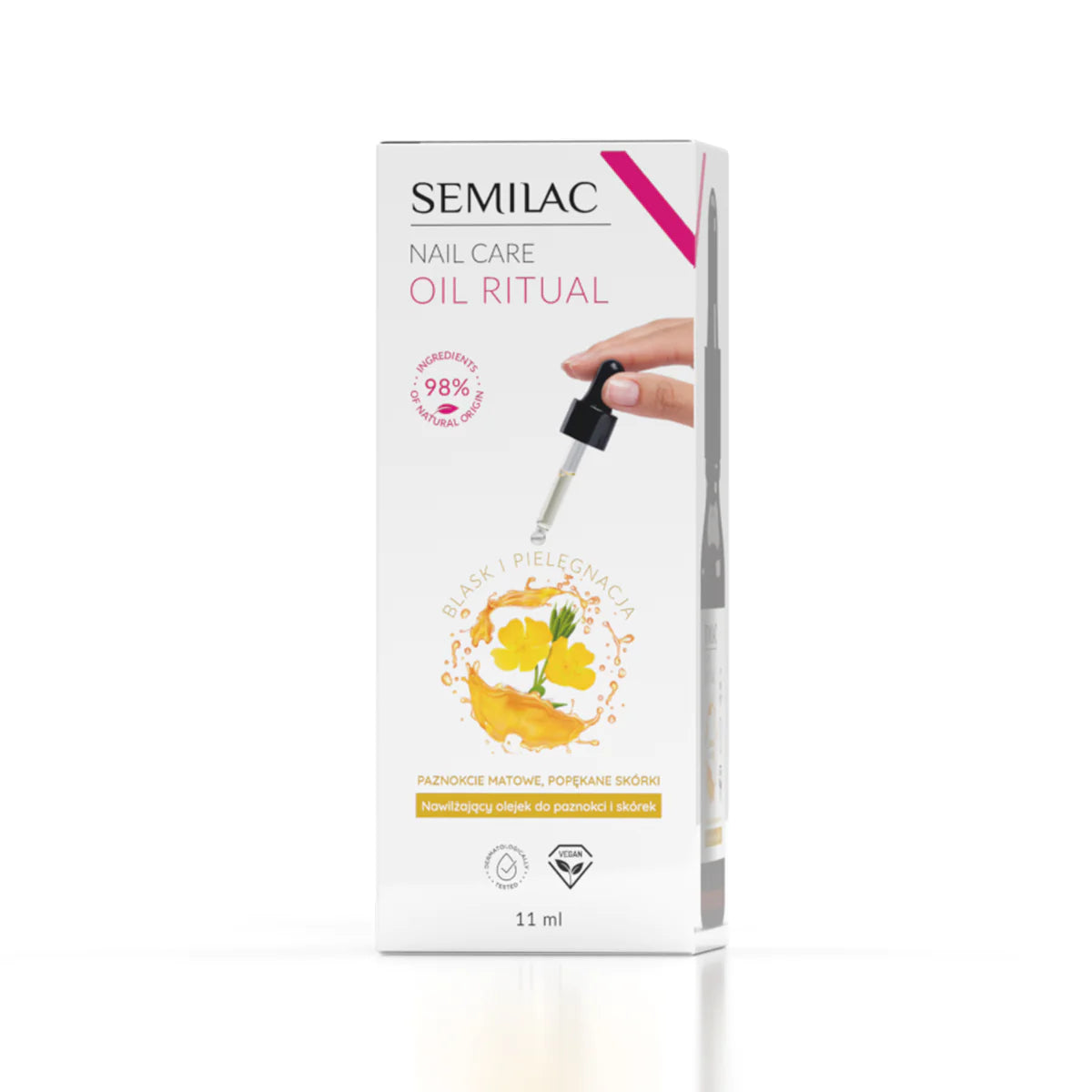 Semilac Moisturising Nail and Cuticle Oil 11 ml