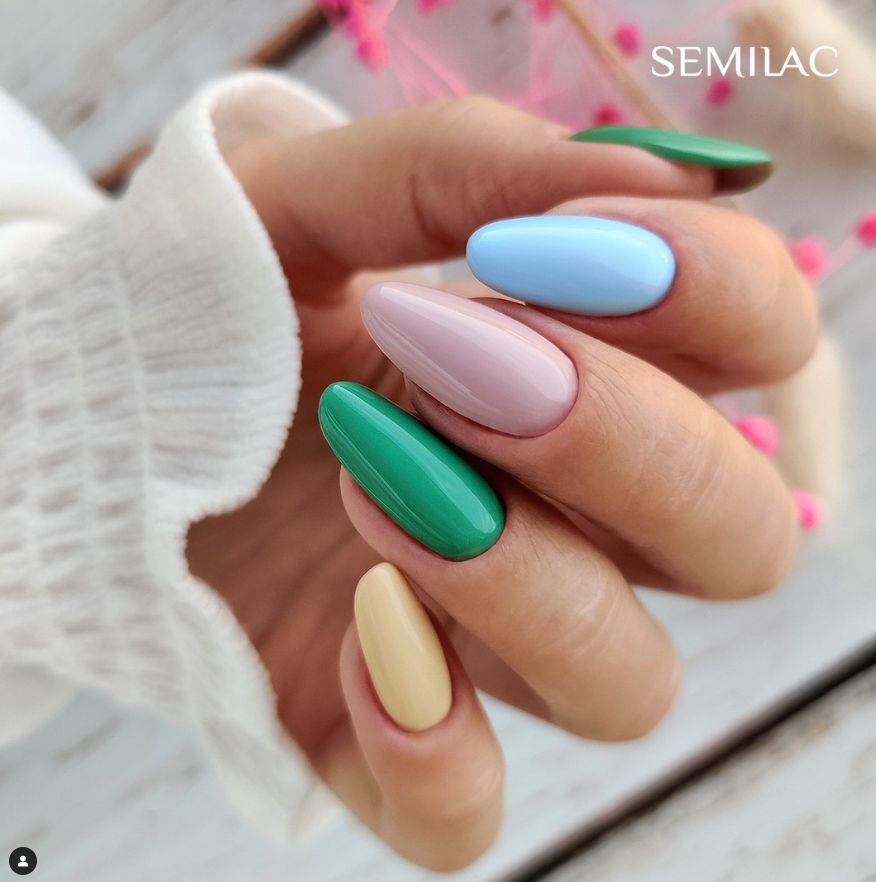 Semilac 589 Yellow Petunia HEMA Free UV Gel Polish 7ml