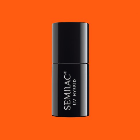 UV Hybrid Gel Semilac 045 Electric Orange 7ml