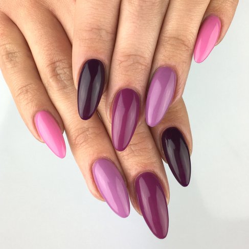 UV Hybrid Gel Semilac 099 Dark Purple Wine 7ml