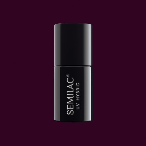 UV Hybrid Gel Semilac 099 Dark Purple Wine 7ml