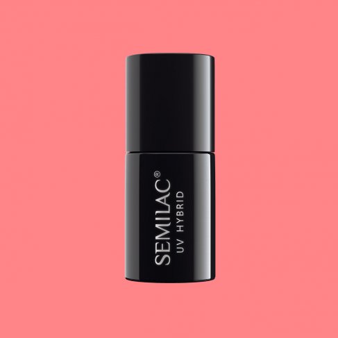 UV Hybrid Gel Semilac PasTells 274 Salmon Pink 7ml