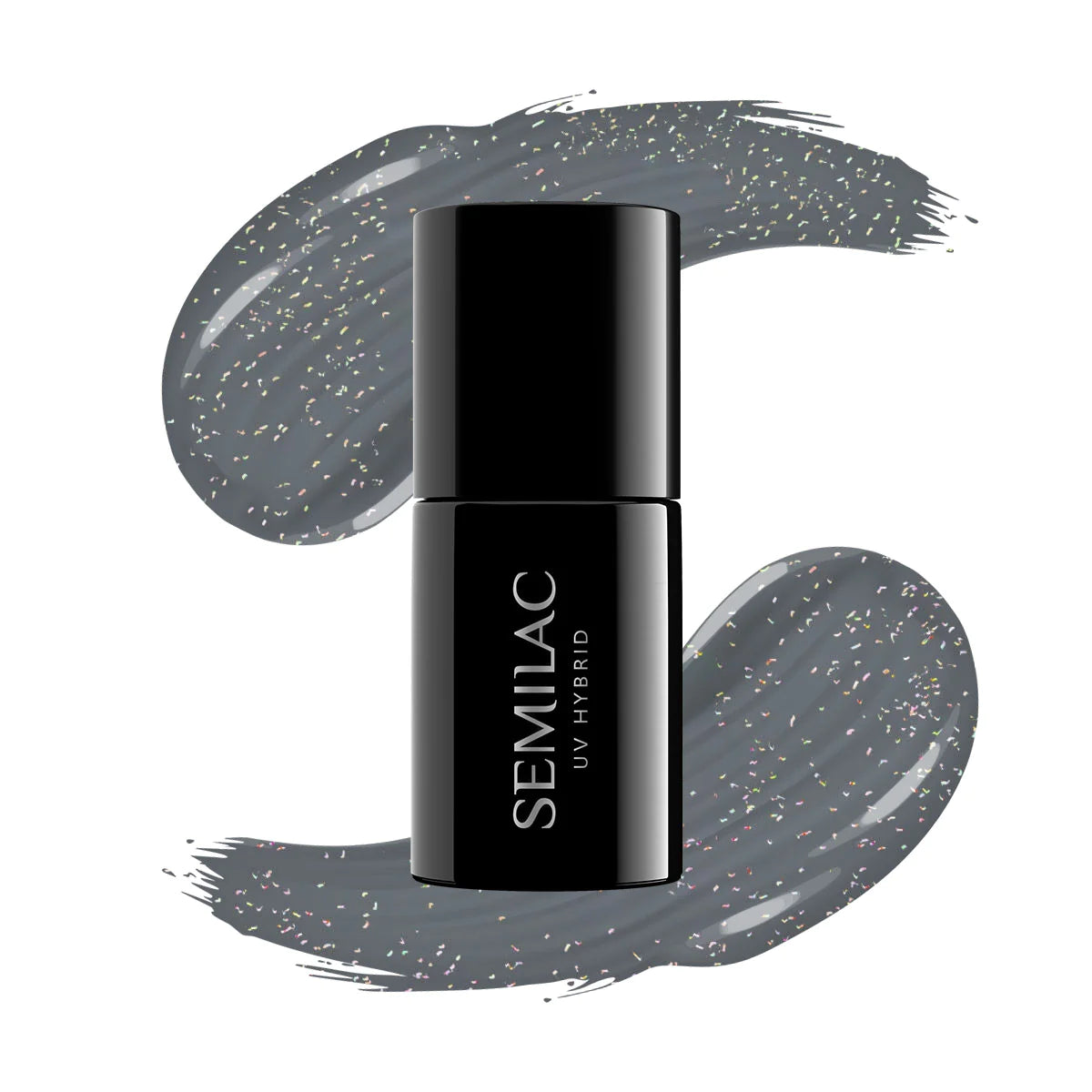 UV Hybrid Gel Semilac 326 Foggy Grey Shimmer 7ml