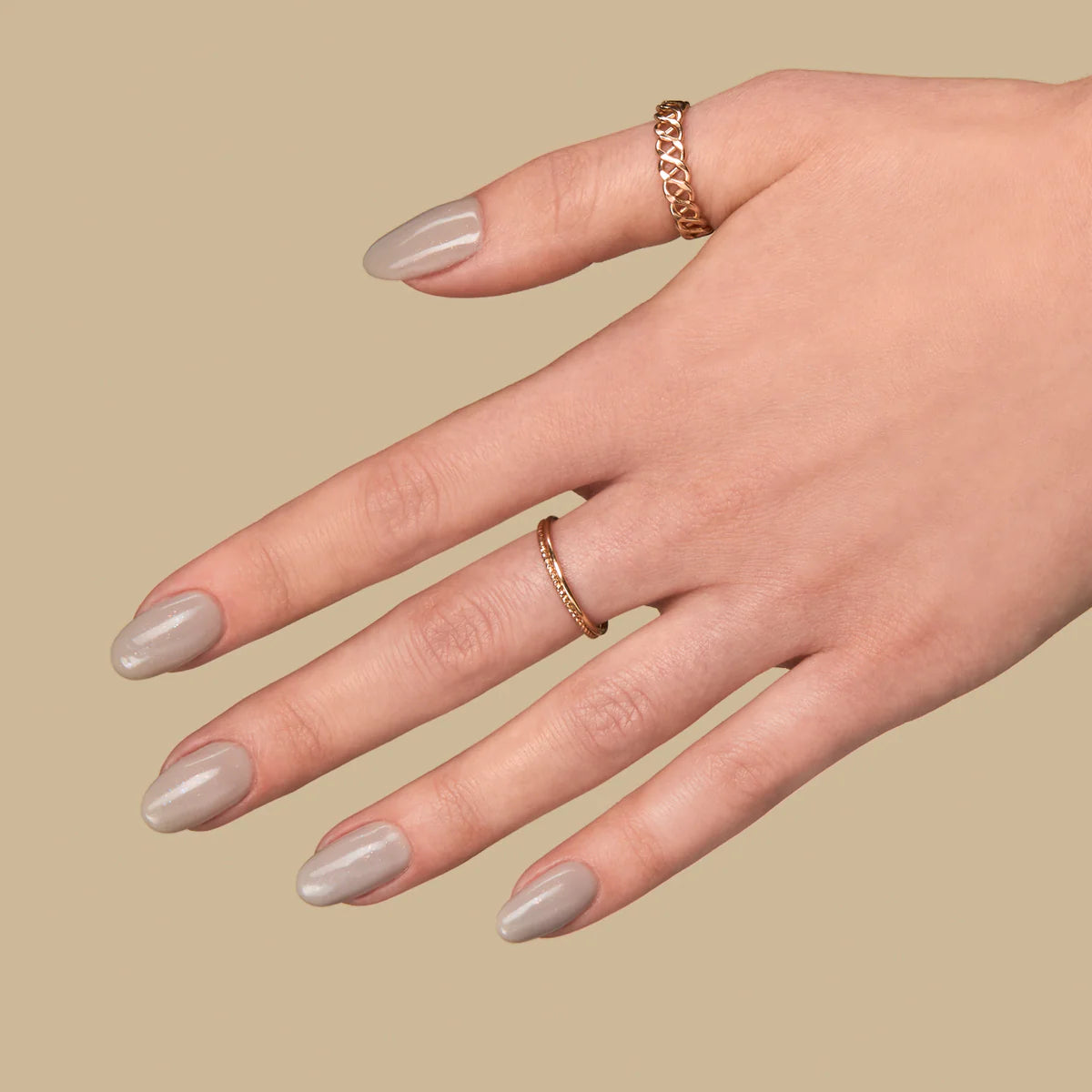 UV Hybrid Gel Semilac 328 Chilled Beige Shimmer 7ml