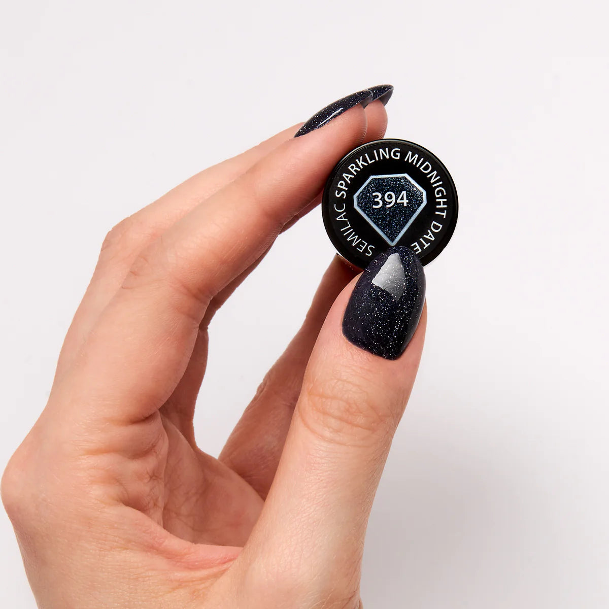 UV Hybrid Gel Semilac 394 Sparkling Midnight Date 7ml