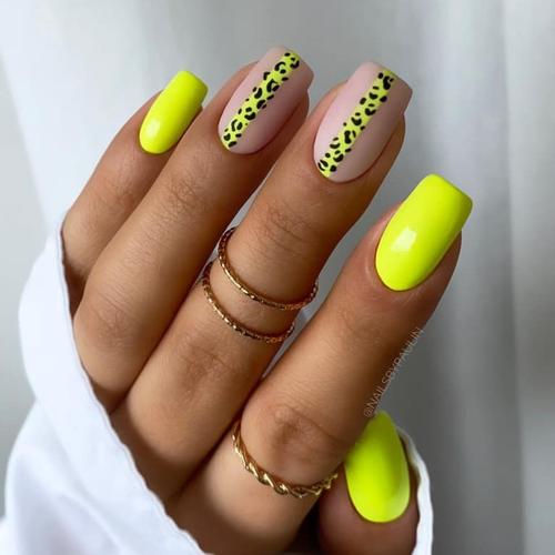 UV Hybrid Gel Semilac 565 Neon Yellow 7ml