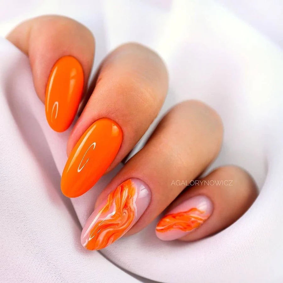 UV Hybrid Gel Semilac 566 Neon Orange 7ml