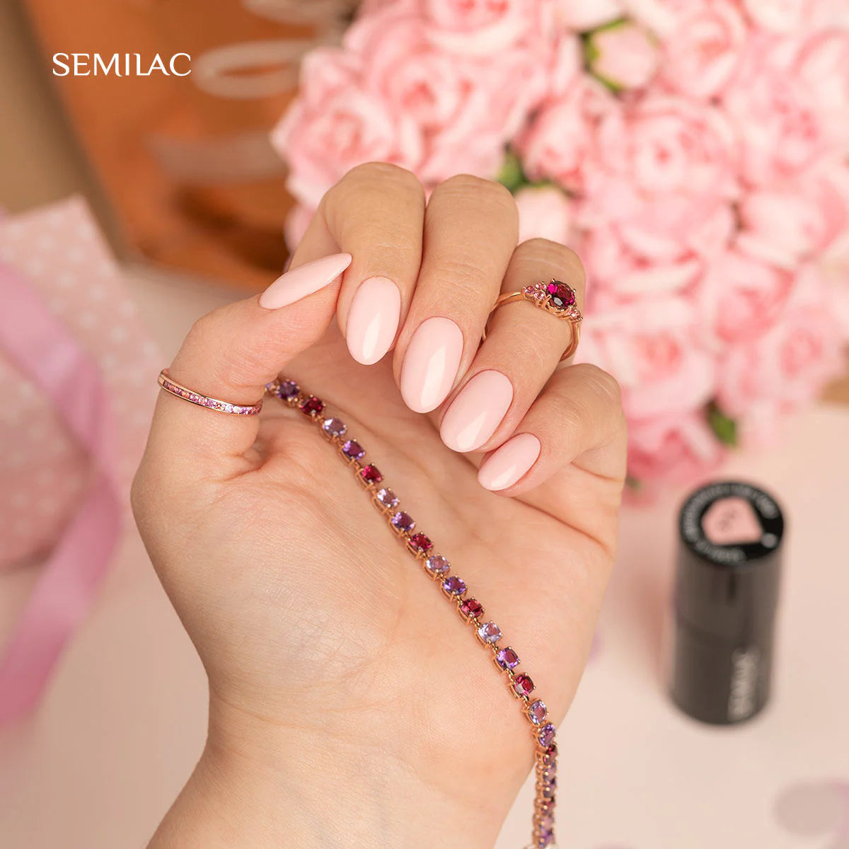 UV Hybrid Gel Semilac 575 Bridesmaid Like You
