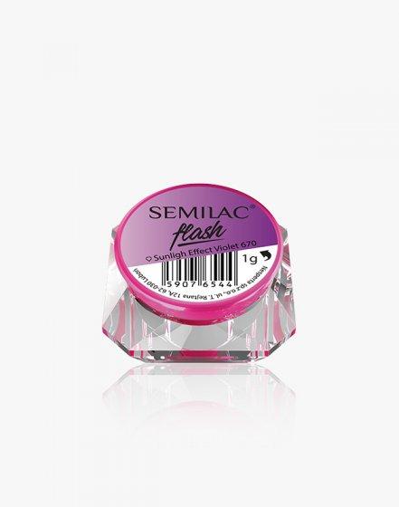 Semilac Flash Sunlight Effect Violet 670