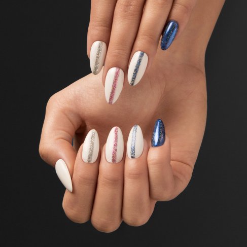 Semilac Flash Holo Blue 691