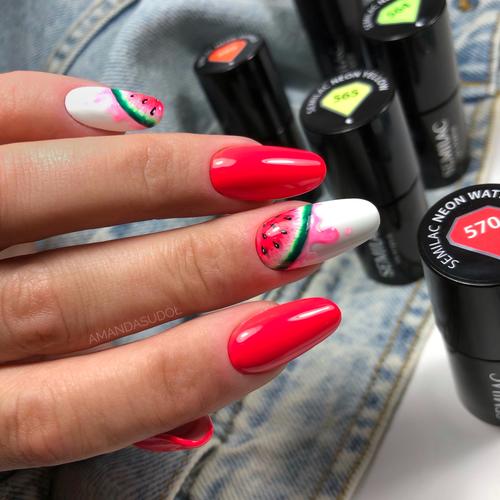 UV Hybrid Gel Semilac 570 Neon Watermelon 7ml