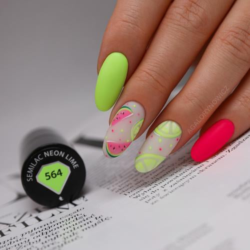 UV Hybrid Gel Semilac 571 Neon Strawberry 7ml