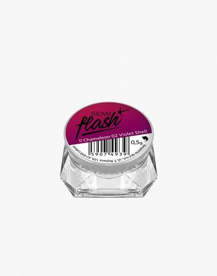 SemiFlash Chameleon Violet Shell 02