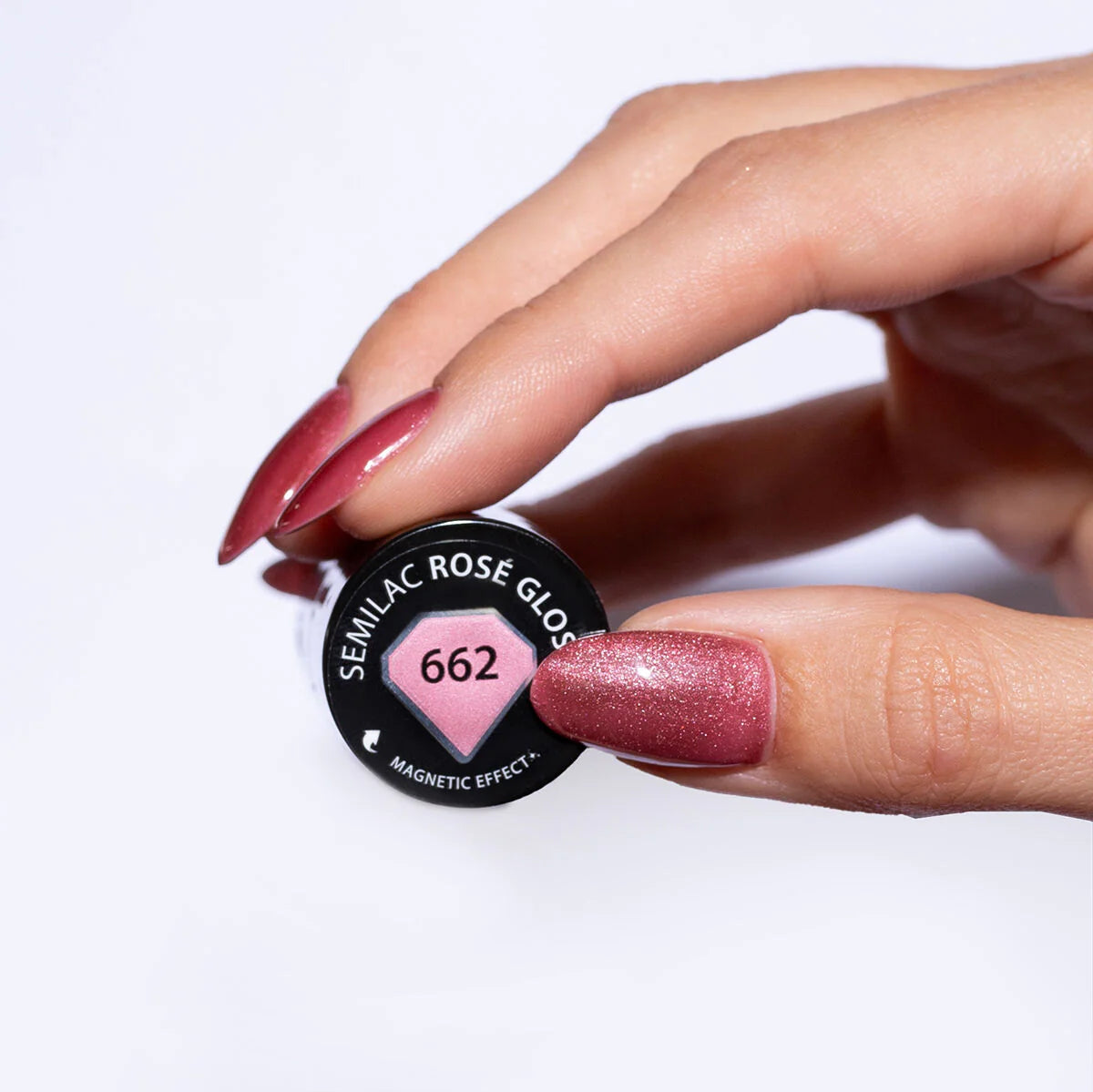 Semilac 662 Rosé Gloss UV Gel Polish