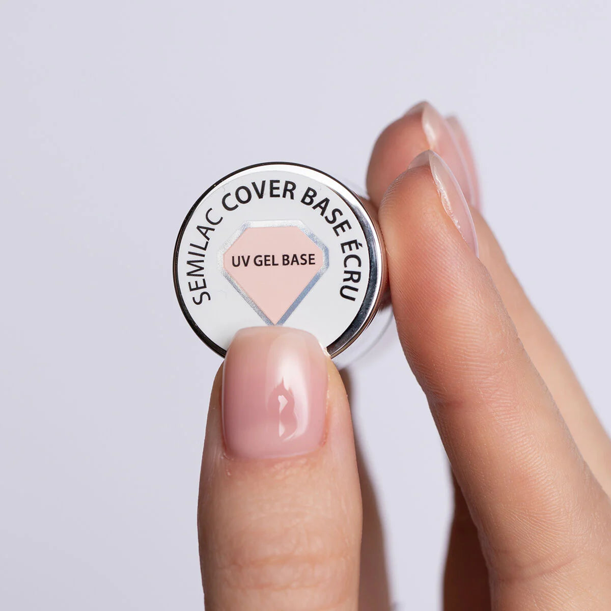 Semilac Skin Tone Cover Base Écru - Builder Gel in a Bottle