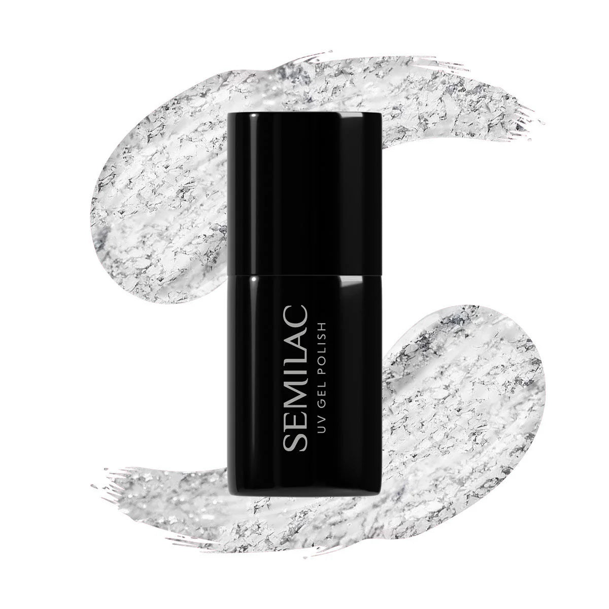 Semilac 292 Silver Shimmer UV Gel Polish