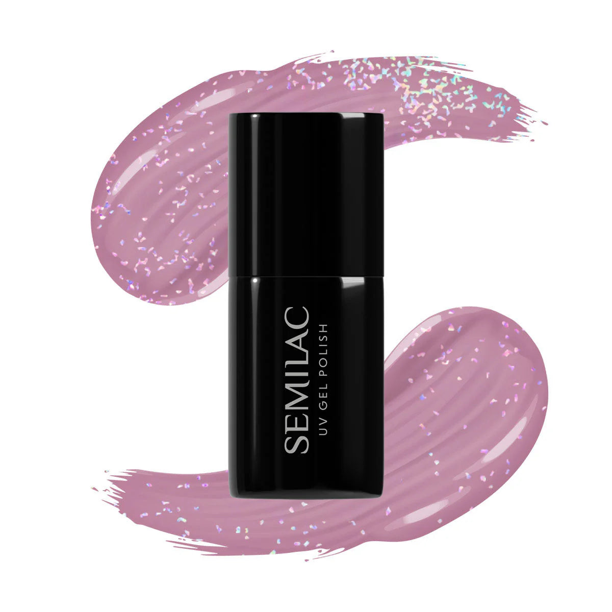 Semilac 319 Shimmer Dust Pink UV Gel Polis