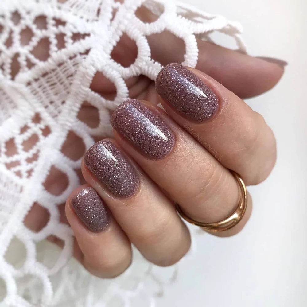 Semilac 322 Shimmer Dust Brown UV Gel Polish
