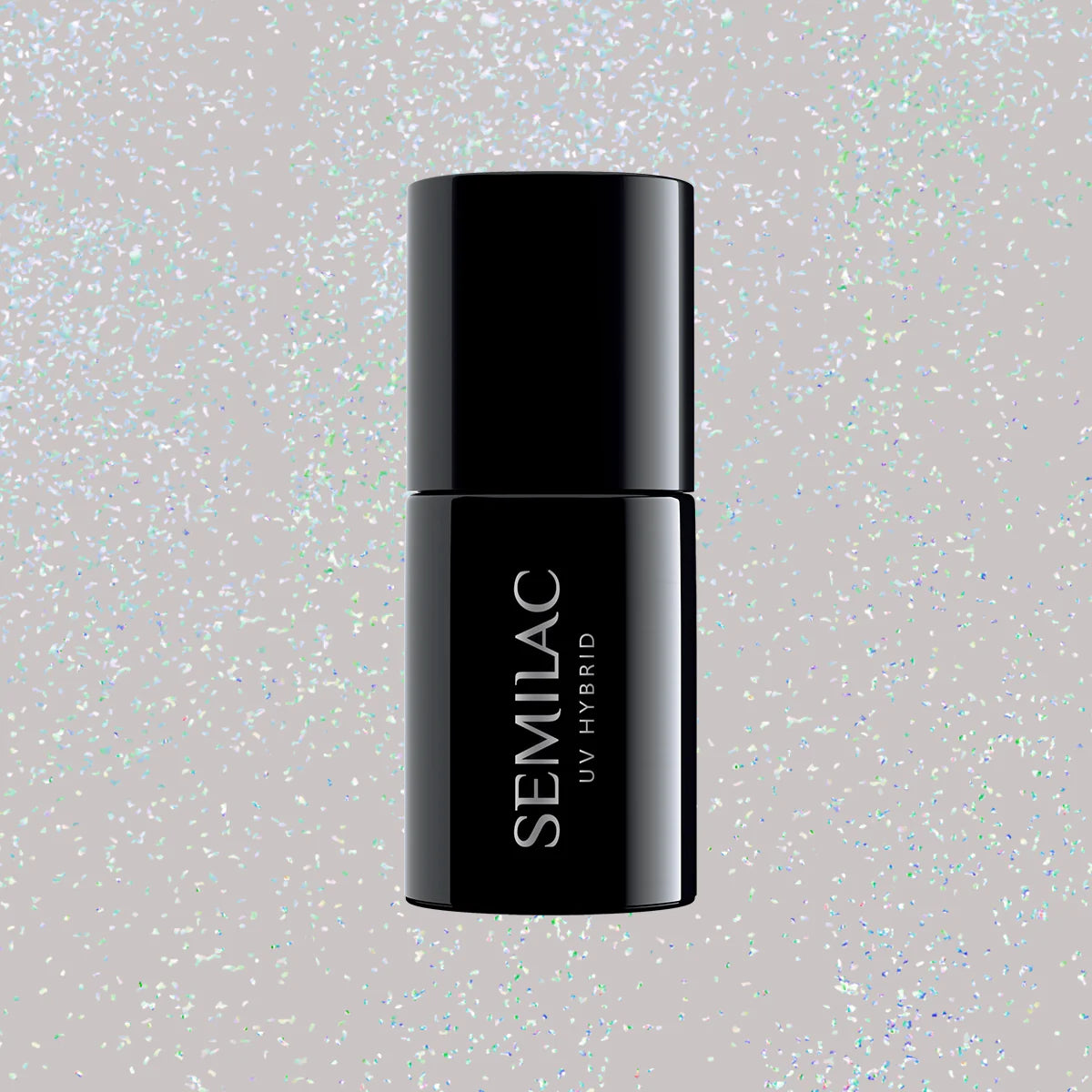 Semilac 338 Cozy Grey Shimmer UV Gel Polish 7ml