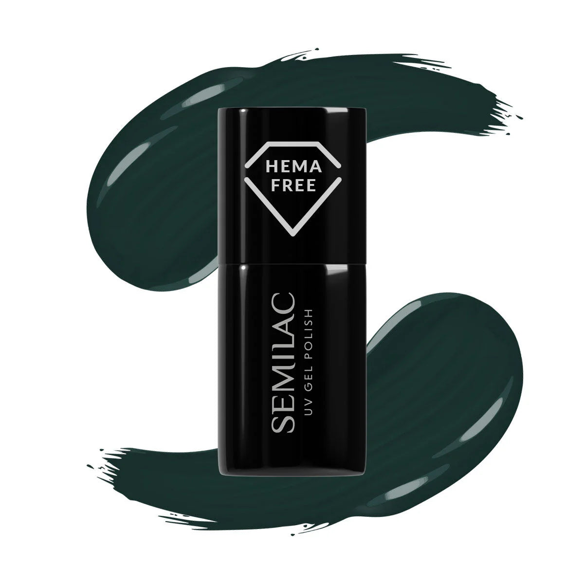 Semilac 422 Deep Forest Green HEMA Free UV Gel Polish