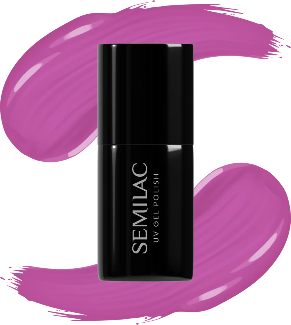 Semilac 601 Neon Pink Punch UV Gel Polish