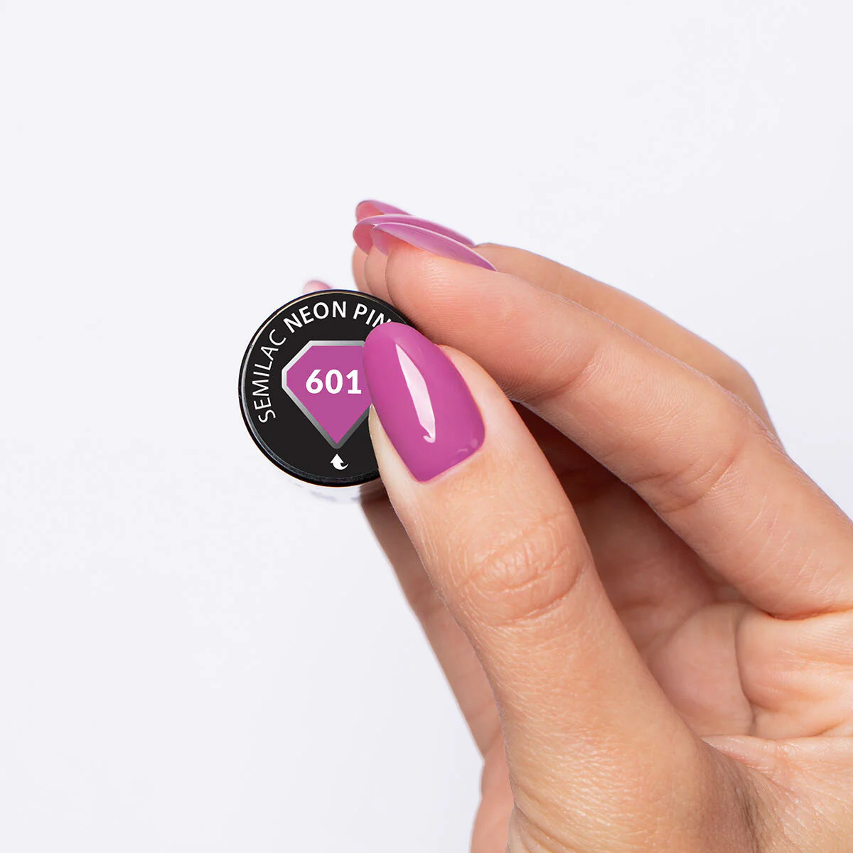 Semilac 601 Neon Pink Punch UV Gel Polish