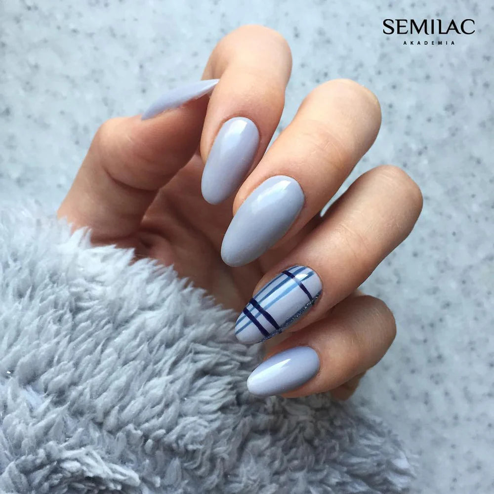 Semilac 224 Official Grey UV Gel Polish