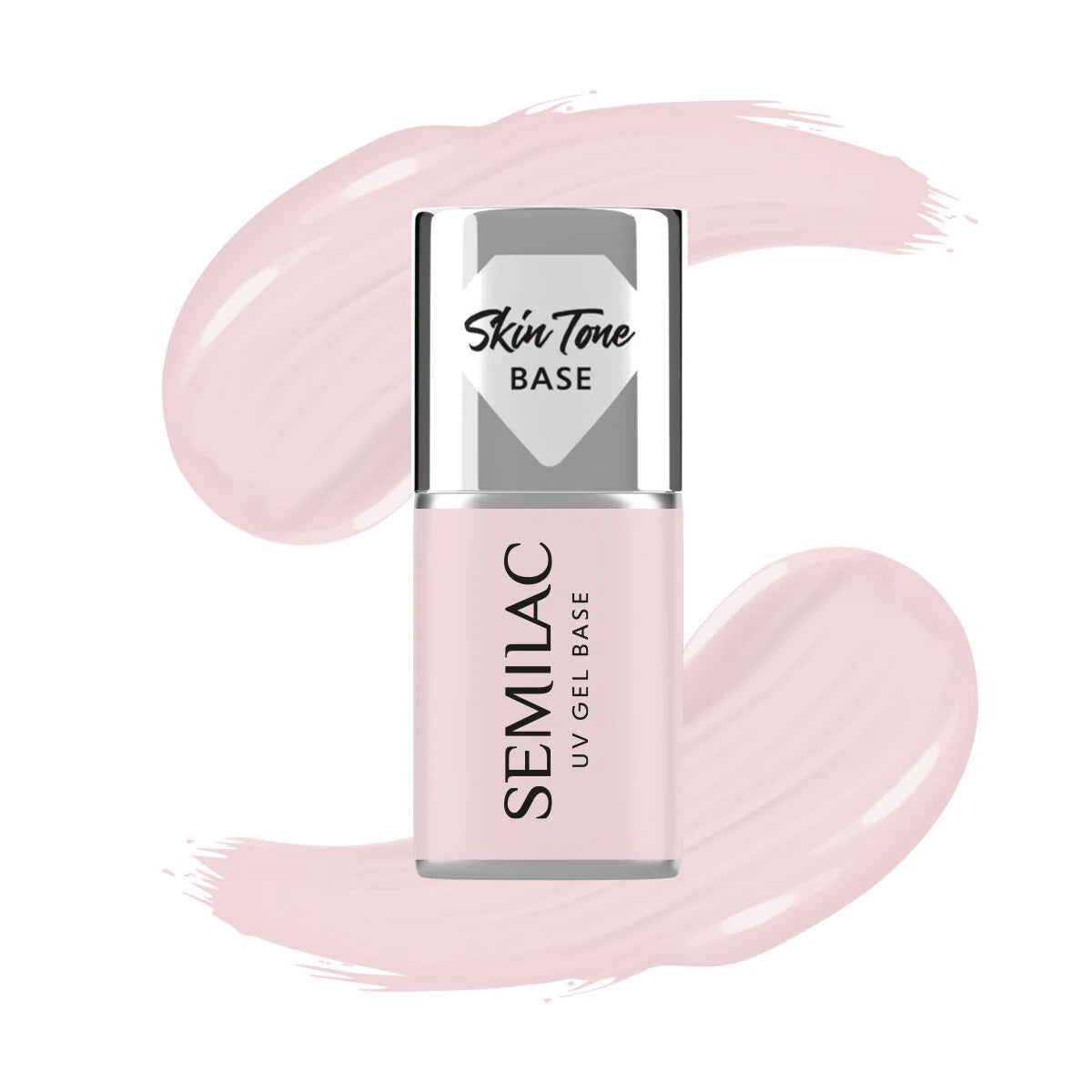 Semilac Skin Tone Cover Base Rose Beige - Builder Gel in a Bottle