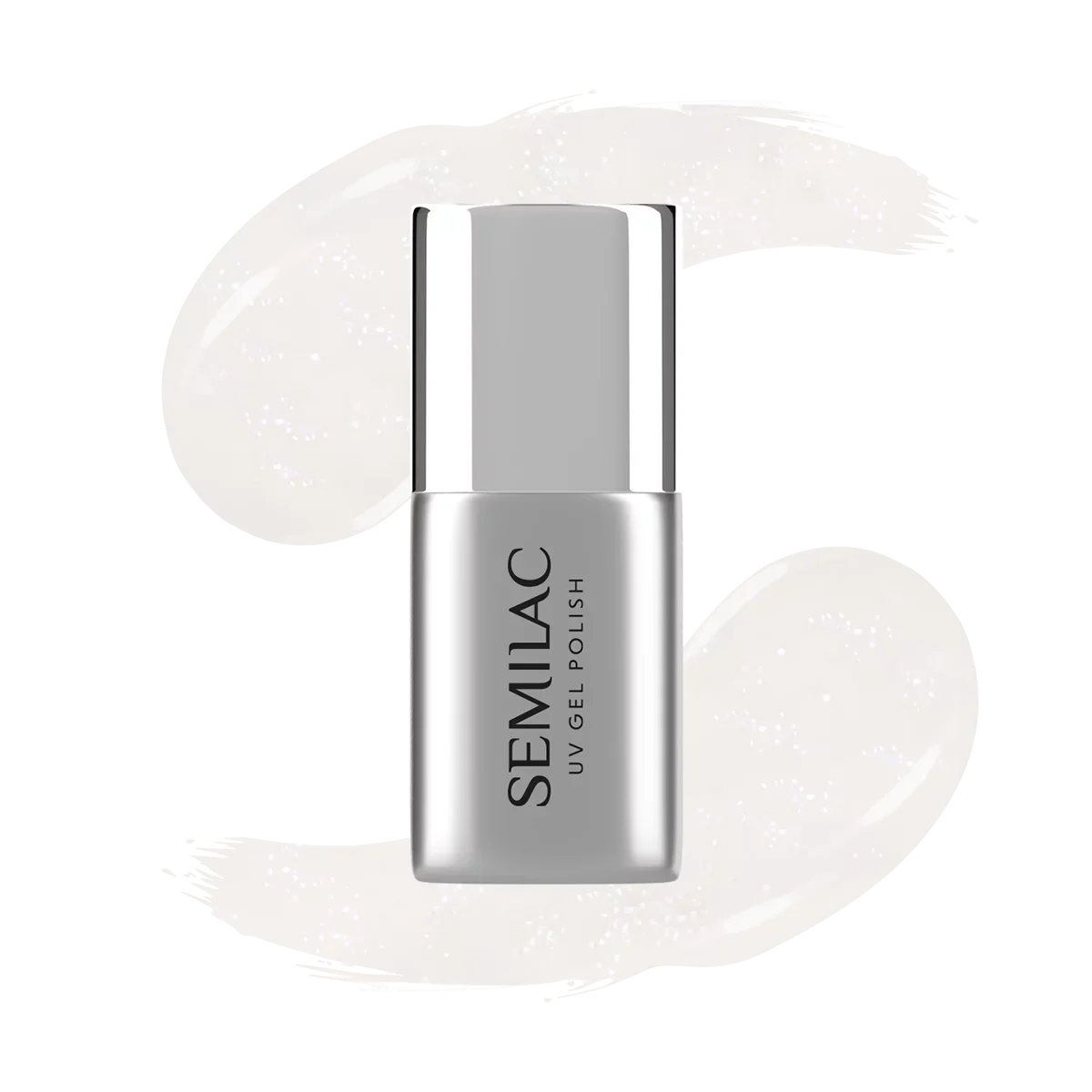 Semilac Top Coat No Wipe Milky Dust T32 UV Gel Polish