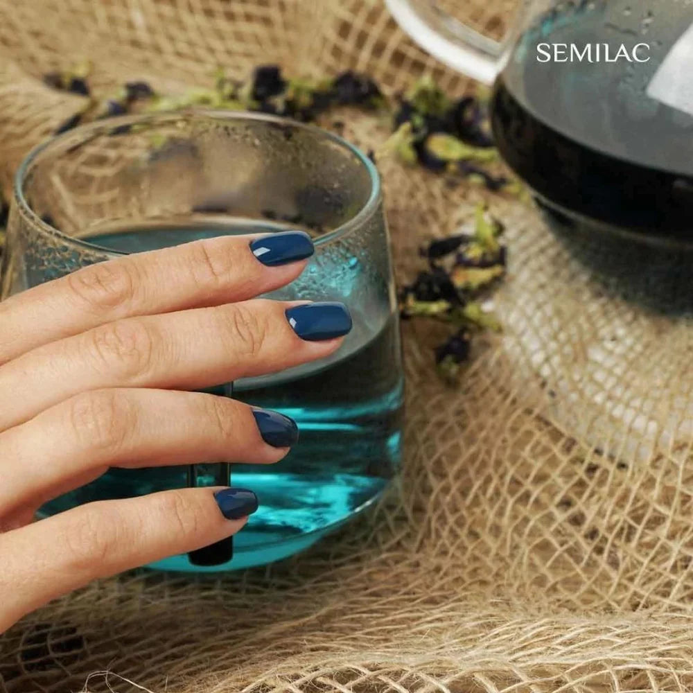 UV Hybrid Gel Semilac 406 Blue Tea